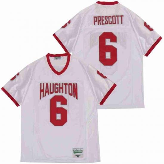 Men DAK PRESCOTT 6 HIGH SCHOOL FOOTBALL JERSEY white