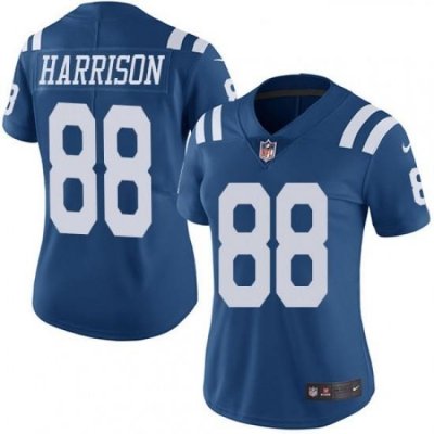 Womens Nike Indianapolis Colts 88 Marvin Harrison Limited Royal Blue Rush Vapor Untouchable NFL Jersey