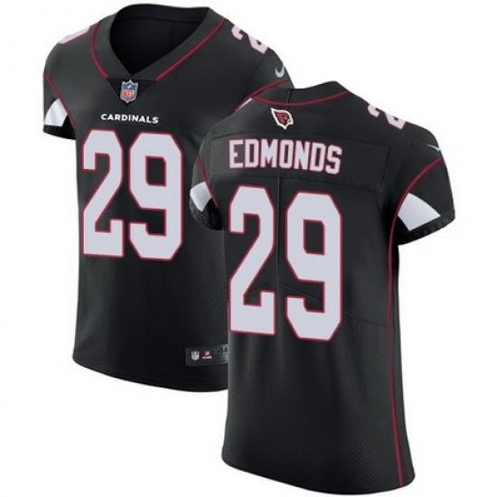 Nike Cardinals #29 Chase Edmonds Black Alternate Mens Stitched NFL Vapor Untouchable Elite Jersey