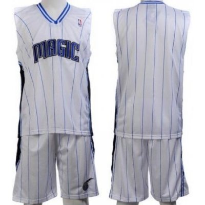 Orlando Magic Blank White Jerseys&Shorts