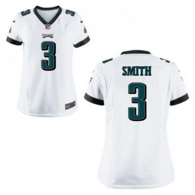 Men's Philadelphia Eagles Nolan Smith #3 White Vapor Limited Stitched NFL Jersey