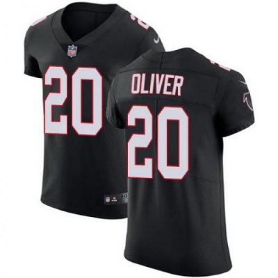 Nike Falcons #20 Isaiah Oliver Black Alternate Mens Stitched NFL Vapor Untouchable Elite Jersey