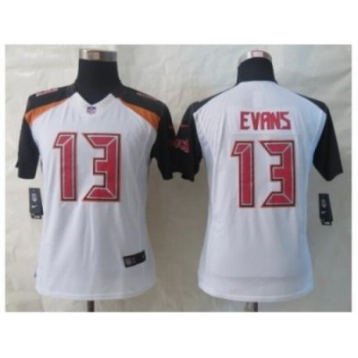 Women 2014 NeW Nike Tampa Bay Buccaneers #13 Evans White Jerseys