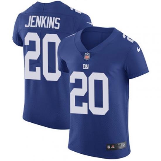 Nike Giants #20 Janoris Jenkins Royal Blue Team Color Mens Stitched NFL Vapor Untouchable Elite Jersey