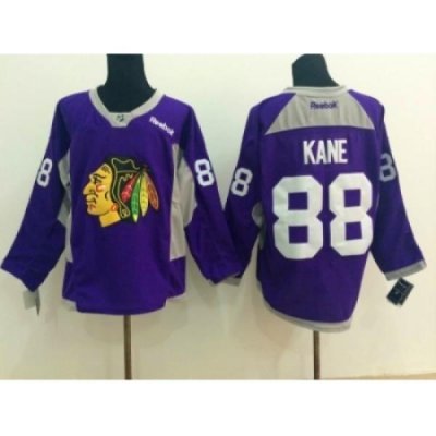 NHL Chicago Blackhawks #88 Patrick Kane Stitched purple jerseys