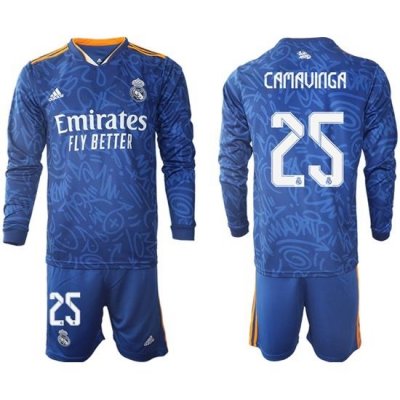 Men Real Madrid Long Sleeve Soccer Jerseys 520