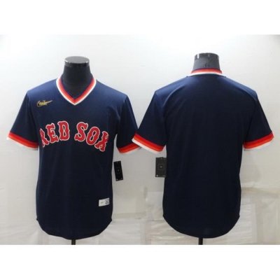 Men Boston Red Sox Navy Stitched Baseball jersey