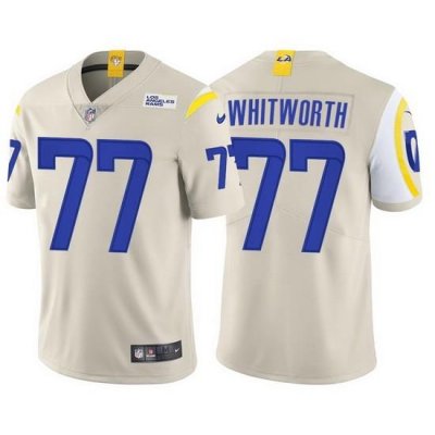 Youth Nike Los Angeles Rams 77 Andrew Whitworth Bond Vapor Untouchable Limited Jersey