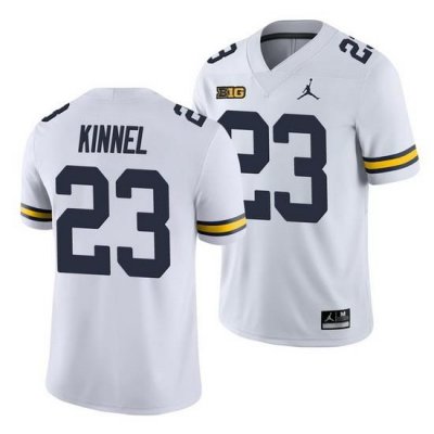 Michigan Wolverines Tyree Kinnel White College Football Men'S Jersey