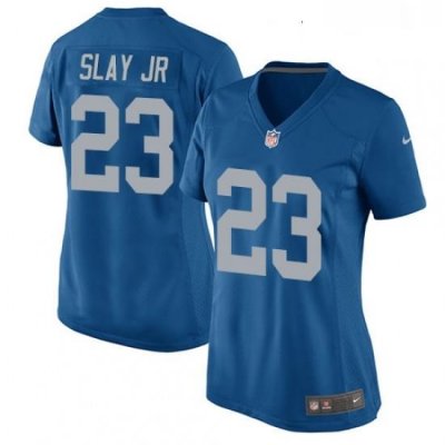 Womens Nike Detroit Lions 23 Darius Slay Jr Game Blue Alternate NFL Jersey