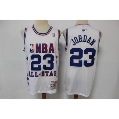 Men Washionton Wizzard 23 Michael Jordan White 2003 All Star Jersey