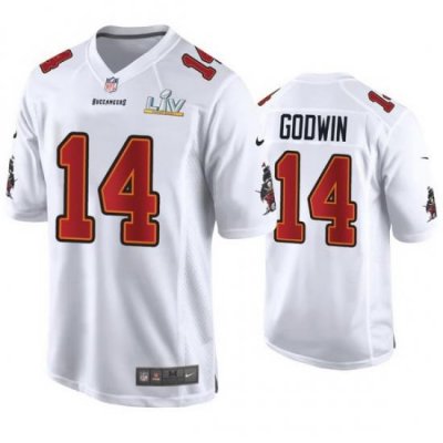 Chris Godwin Buccaneers White Super Bowl Lv Game Fashion Jersey