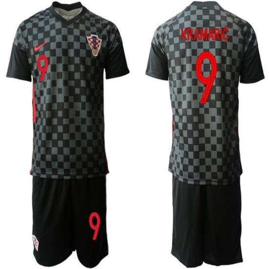 Mens Croatia Short Soccer Jerseys 012