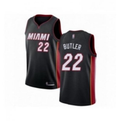 Youth Miami Heat 22 Jimmy Butler Swingman Black Basketball Jersey Icon Edition