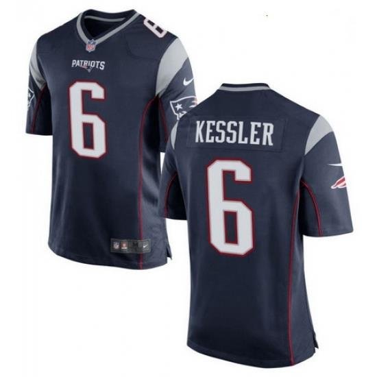 Youth Patriots 6 Cody Kessler Navy Blue Team Football Vapor Untouchable Jersey