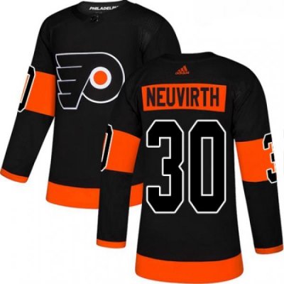 Youth Adidas Philadelphia Flyers 30 Michal Neuvirth Premier Black Alternate NHL Jersey