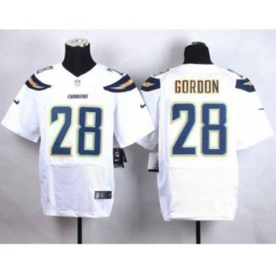 nike nfl jerseys san diego chargers 28 goroon white[new Elite]