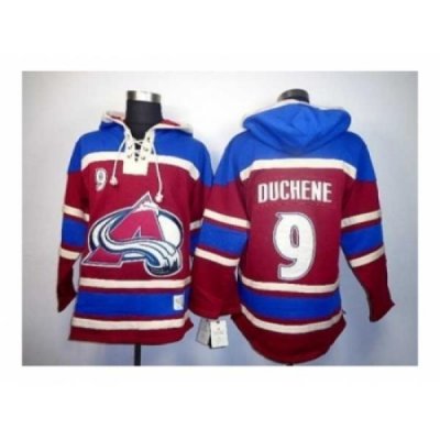 NHL Jerseys Colorado Avalanche #9 Duchene red-blue[pullover hooded sweatshirt]