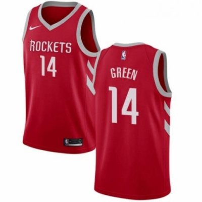 Youth Nike Houston Rockets 14 Gerald Green Swingman Red NBA Jersey Icon Edition