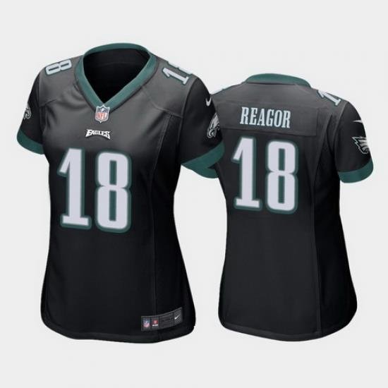 women jalen reagor philadelphia eagles black game jersey