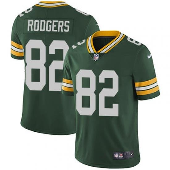 Nike Packers #82 Richard Rodgers Green Team Color Mens Stitched NFL Vapor Untouchable Limited Jersey