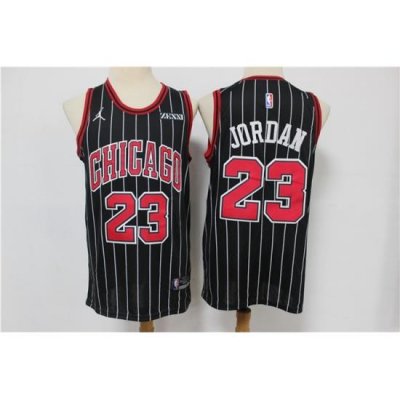 Bulls 23 Michael Jordan Black 2020 Swingman Jersey