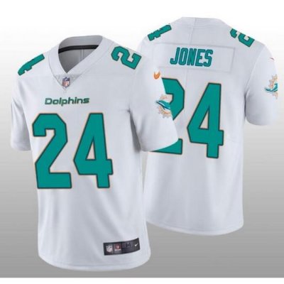 Nike Dolphins 24 Byron Jones White Vapor Untouchable Limited Jersey