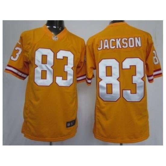 Nike Tampa Bay Buccaneers 83 Vincent Jackson Yellow Game NFL Jersey