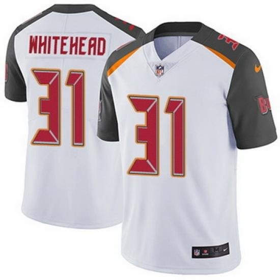 Nike Buccaneers #31 Jordan Whitehead White Mens Stitched NFL Vapor Untouchable Limited Jersey