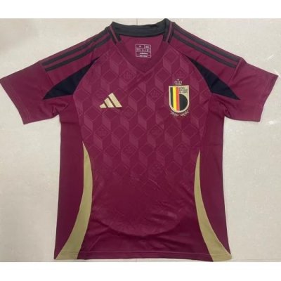 Belgium 2024 Soccer Jersey Red