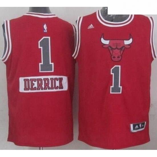 Bulls 1 Derrick Rose Red 2014 15 Christmas Day Stitched Youth NBA Jersey