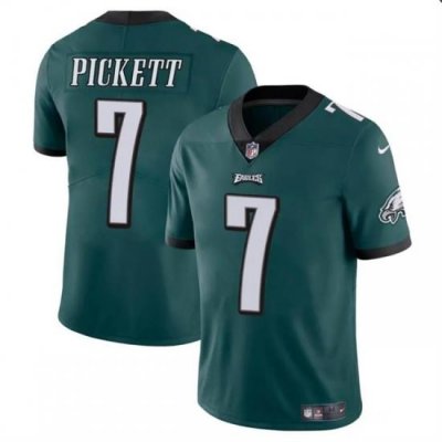 Youth Philadelphia Eagles 7 Kenny Pickett Green Vapor Untouchable Limited Stitched Football Jersey