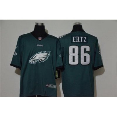 Nike Eagles 86 Zach Ertz Green Vapor Untouchable Limited Jersey