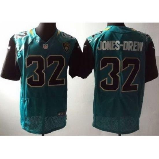 Nike Jacksonville Jaguars 32 Maurice Jones-Drew Green Elite New NFL Jersey