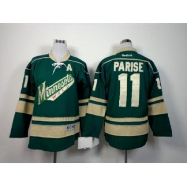 NHL Youth minnesota wild #11 parise blue jerseys