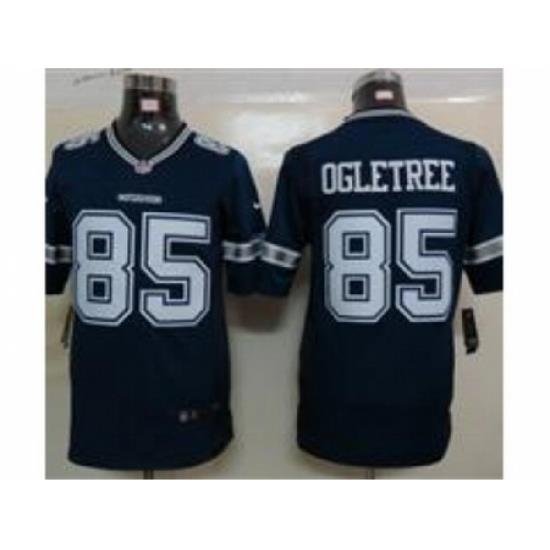 Nike Dallas CoWboys 85 Kevin Ogletree Blue Limited NFL Jersey