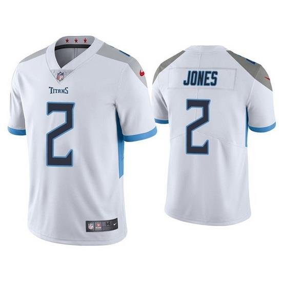 Youth Tennessee Titans 2 Julio Jones White Vapor Untouchable Limited Stitched Jersey