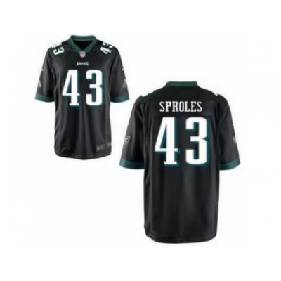 Nike Philadelphia Eagles 43 Darren Sproles Black Game NFL Jersey