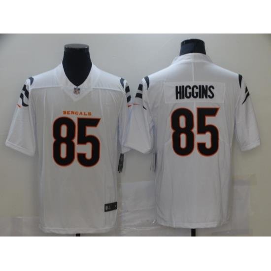 Nike Cincinnati Bengals 85 Tee Higgins White Vapor Limited Jersey