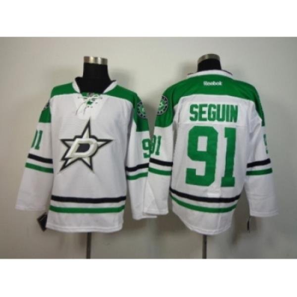 NHL Dallas Stars #91 Tyler Seguin New white Jerseys